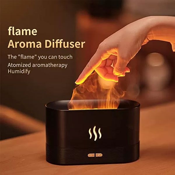 Flame Humidifier And Aroma Diffuser